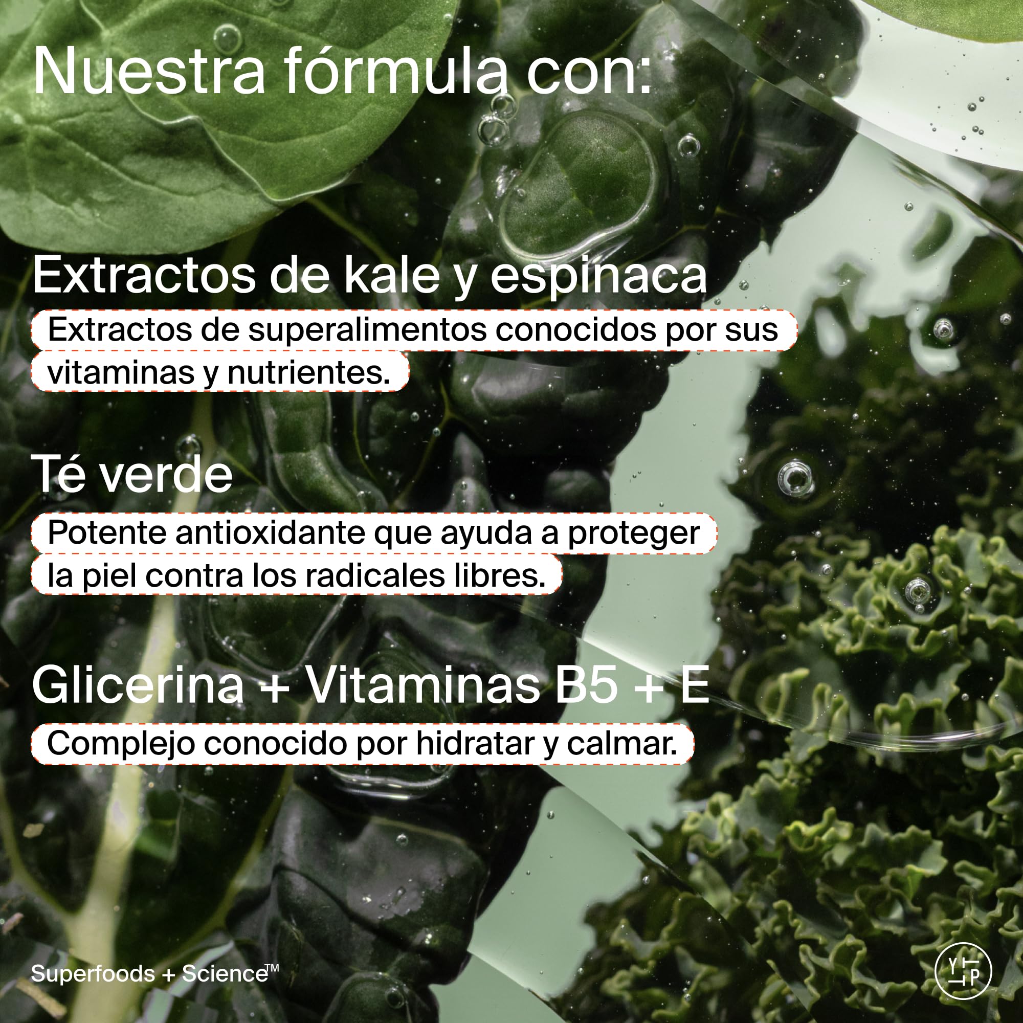Youth To The People Superfood Cleanser, Limpiador Facial, Enriquecido con Kale, Té Verde y Espinaca, pH Equilibrado, Para Todo Tipo de Pieles, Desmaquillante Suave para Pieles Sensibles