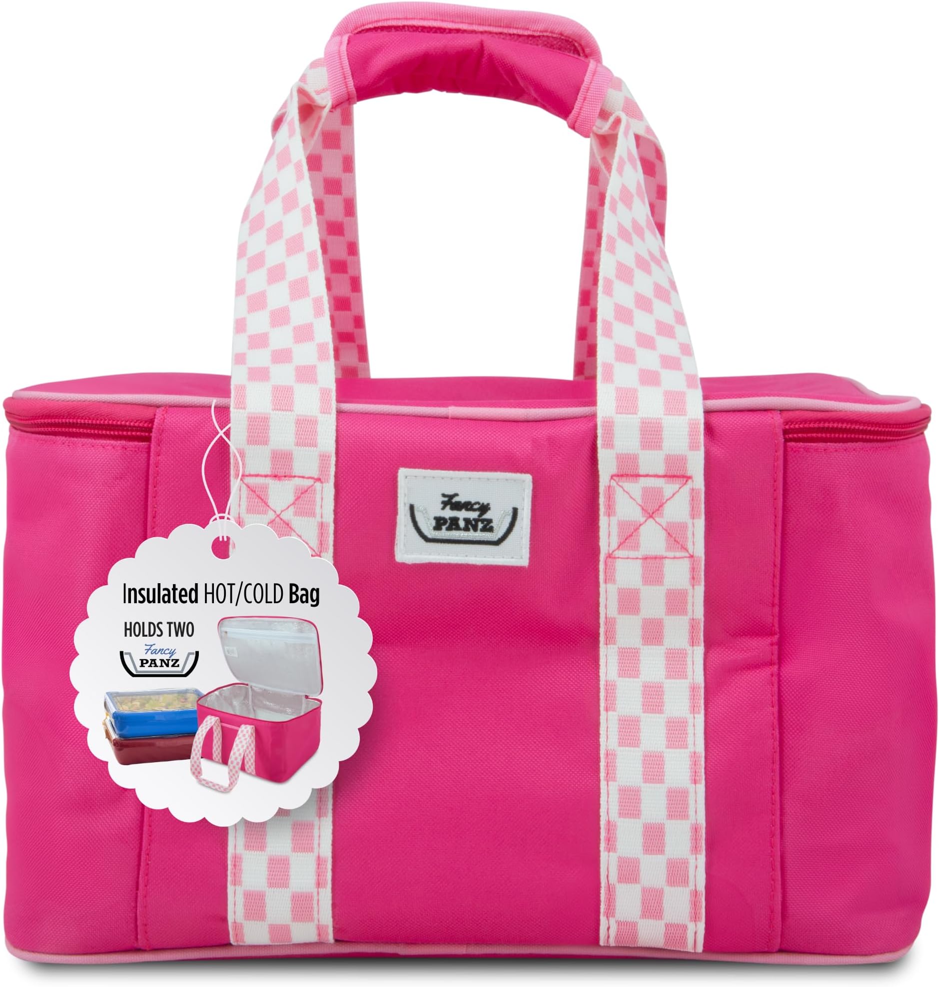Fancy Panz Insulated Casserole Carrier Bag - Pink