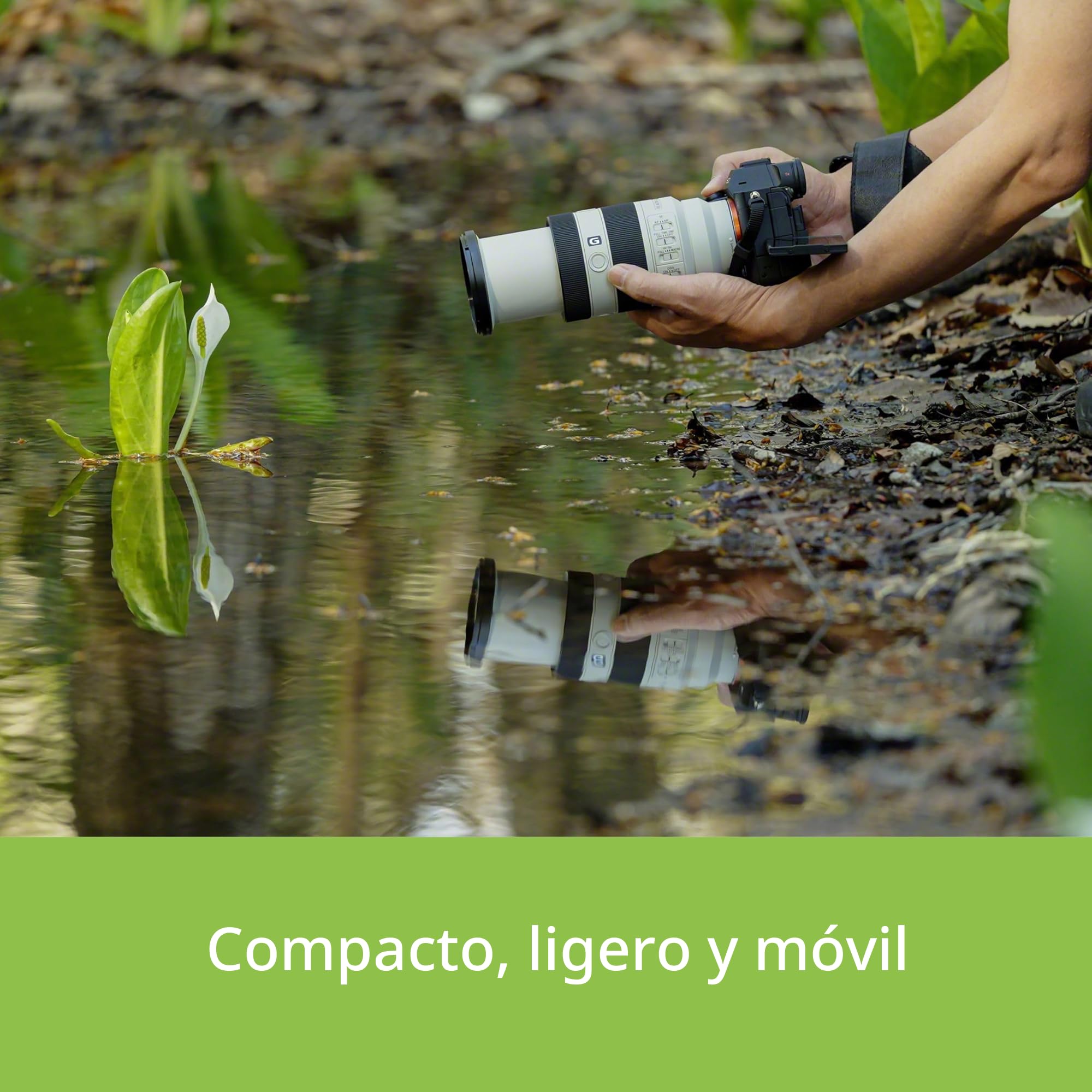 Sony SEL70200G2 – 70-200 mm F4 G Teleobjetivo Zoom Full Frame & APS-C, Ligero, Montura E. Ideal para Naturaleza, Deportes y Retratos (Compatible con Serie A7, ZV-E10, A6400, A6700)