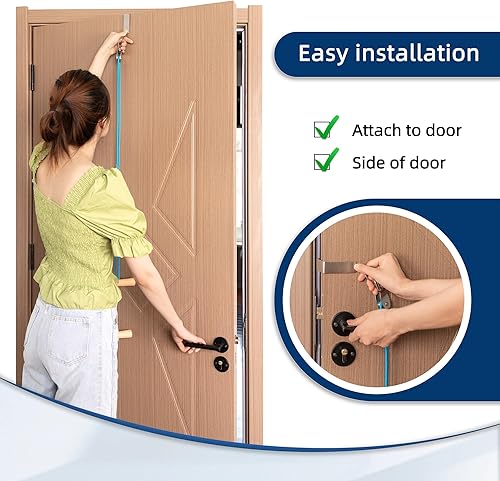 Miniatura 6 de Polea de hombro, sistema de polea de ejercicio de rehabilitación sobre puerta, polea de ejercicio de terapia física para manguito rotador y