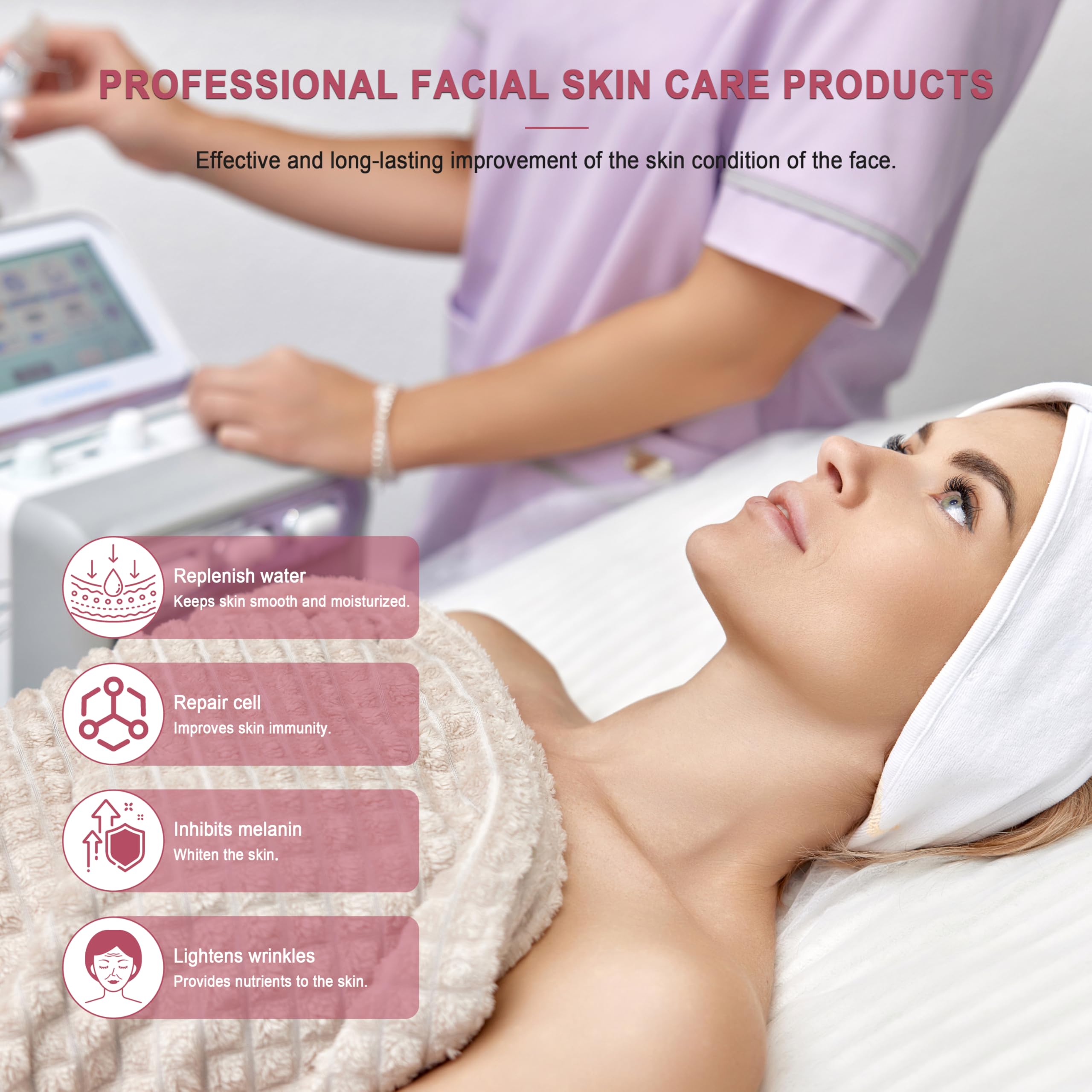Skin Care Facial Beauty Aqua Peel Solution 400 ml pro Flasche, Gesichtsreinigung und feuchtigkeitsspendende Elitzia ETYYS1