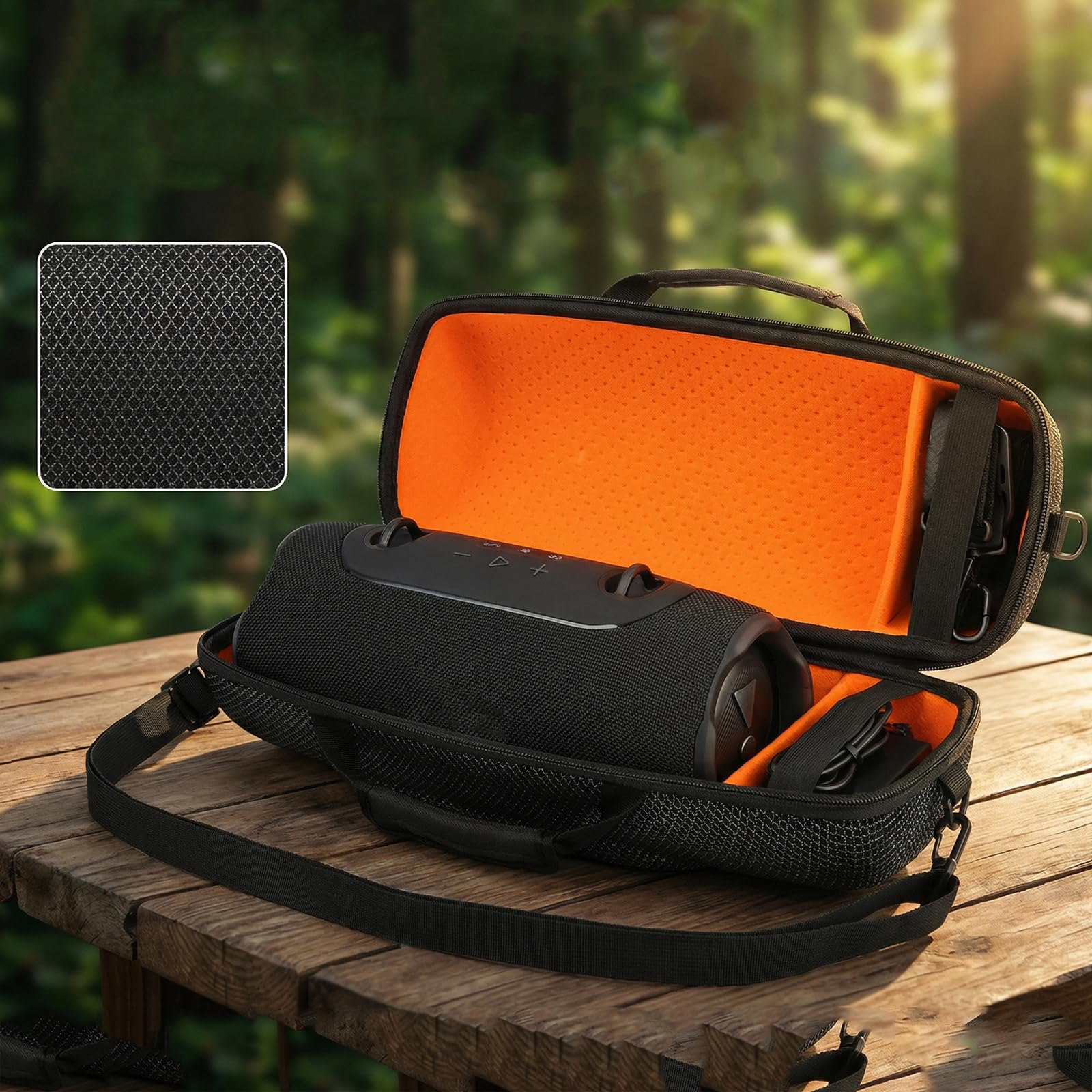 Etui Kompatybilne z JBL Xtreme 5 Głośnik Bluetooth, Twarde Ochronne Futerał Transportowa do JBL Xtreme5, ładowarki i Akcesoriów, do Użytku Domowego, Zewnątrz i Podróży