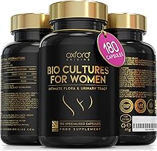 Advanced Probiotics for Women | Scientifically Formulated Vaginal Probiotics, Intimate Flora & UTI | Crafted with 3 Billion Bacterial Cultures - 100 Billion CFU/g Source | Made in UK (180 Capsules)