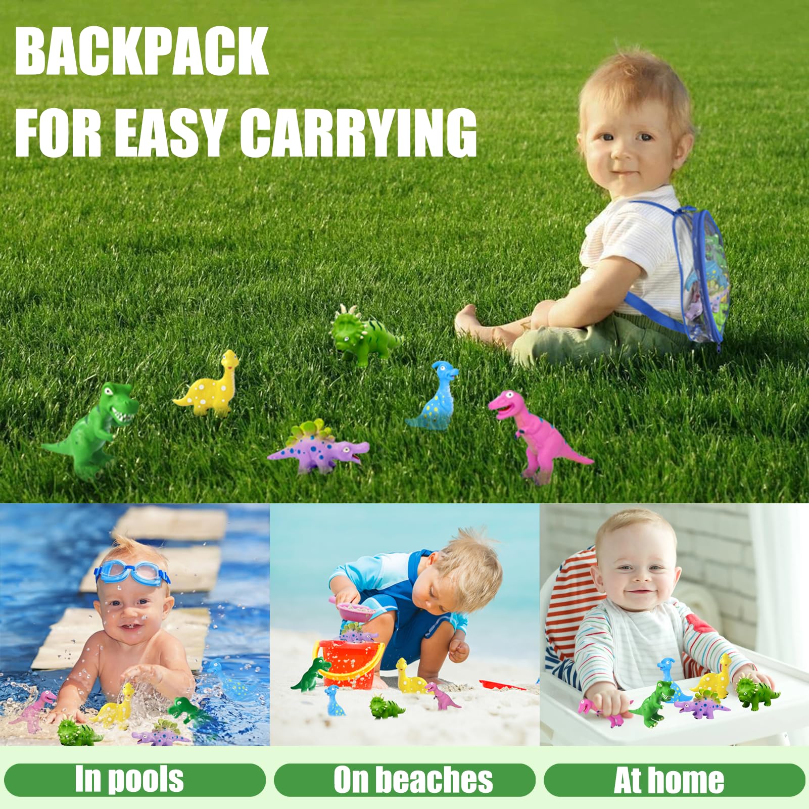 Giocattoli Da Bagno Per Bambini 1-3 Anni | Set Silicone Senza Muffa Con Animali E Spruzzi - Foto 9