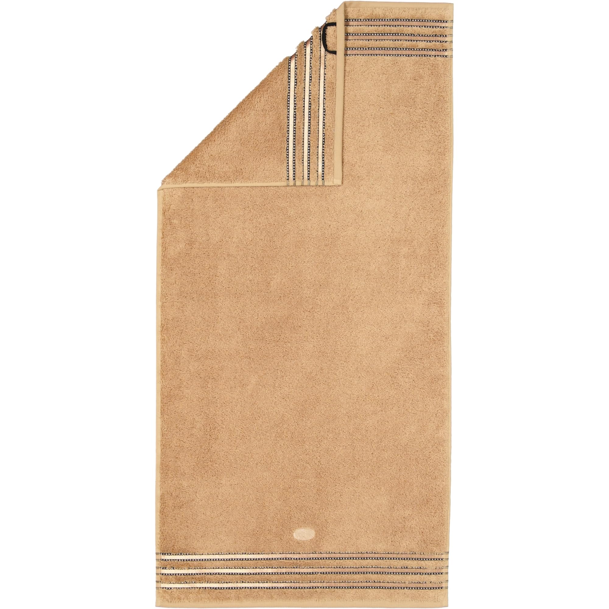 Vossen Badetuch Cult de Luxe Farbe Camel Größe 100x150cm