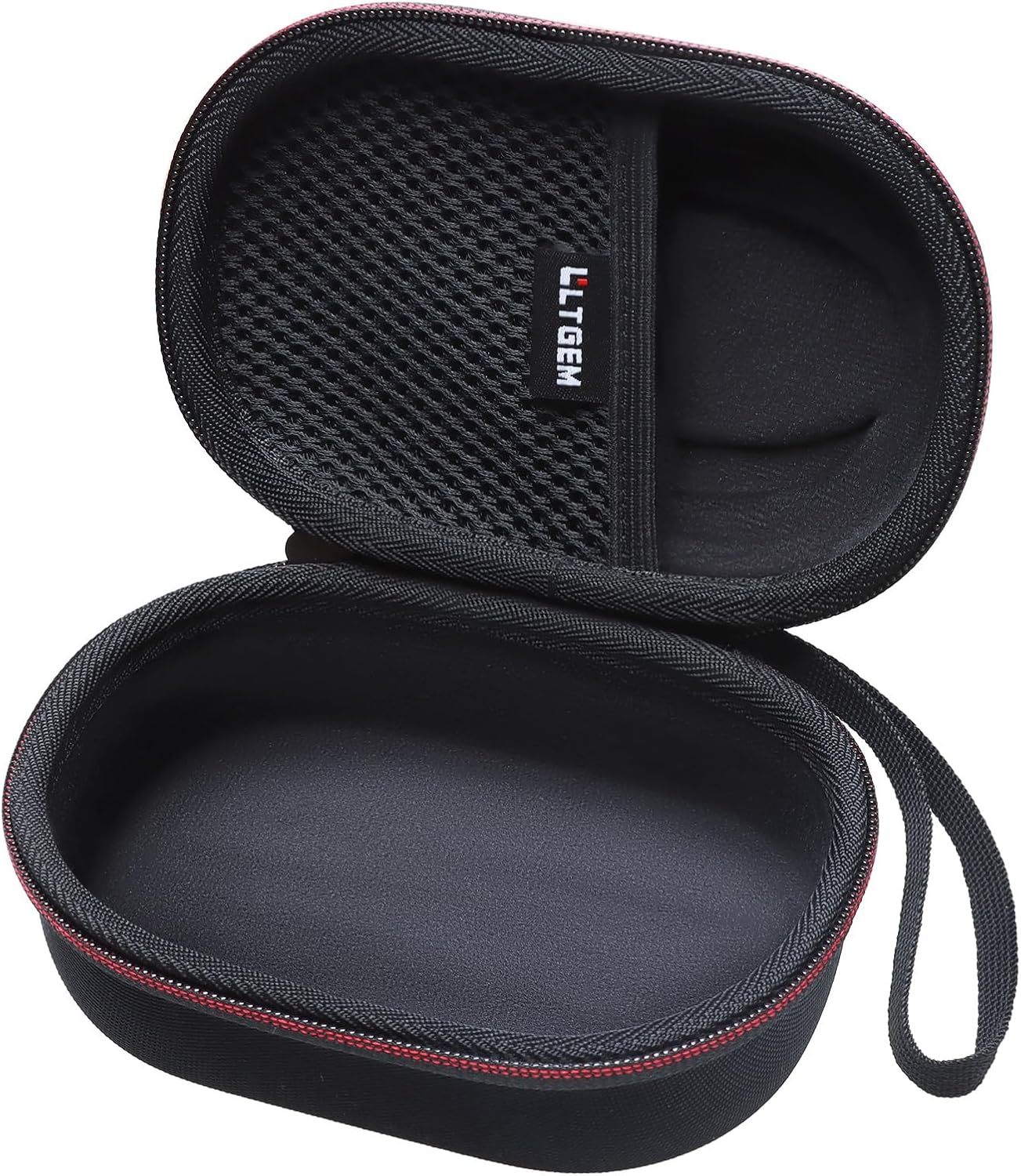 LTGEM Case Compatible with JBL Clip 4/5 Ultra Portable Waterproof Dustproof Bluetooth Speaker, Black - Image 3