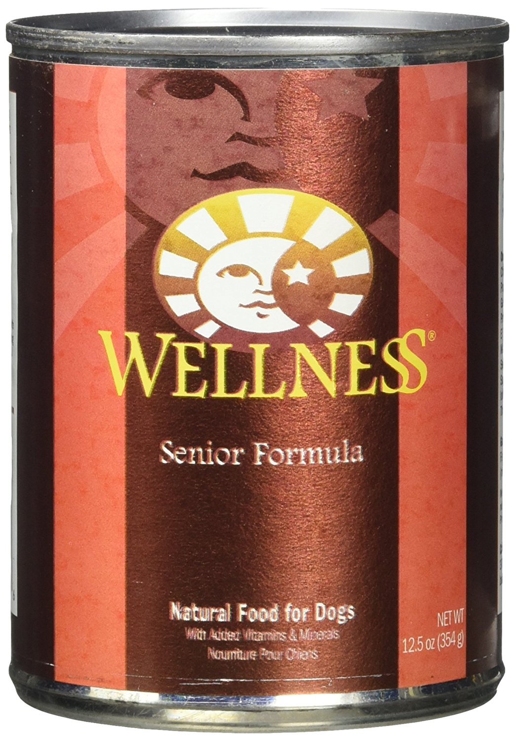 Wellness Super5Mix, Senior Recipe Dog Food (Pack of 12, 12.5-Ounce Cans)