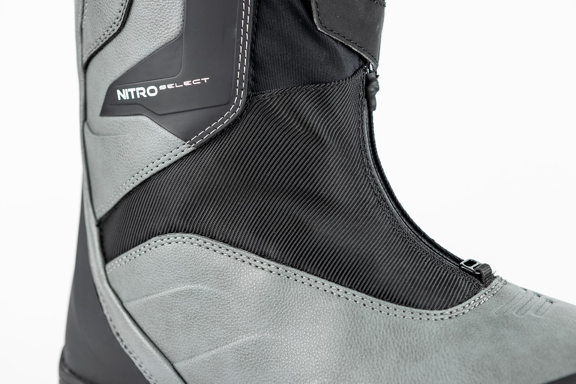 Nitro Bottes de Snowboard Select TLS+ pour Homme, Noir Charbon de Bois, Taille 31