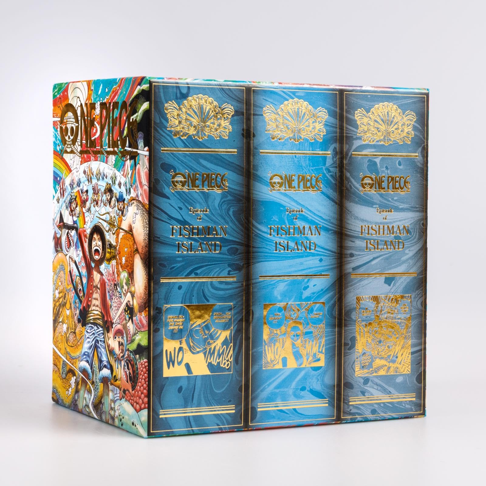 One Piece Sammelschuber 7: Fishman Island (inklusive Band 62-70): Der siebte Sammelschuber des weltweit beliebten Manga ONE PIECE – ein perfektes Set für Fans und Neulinge!