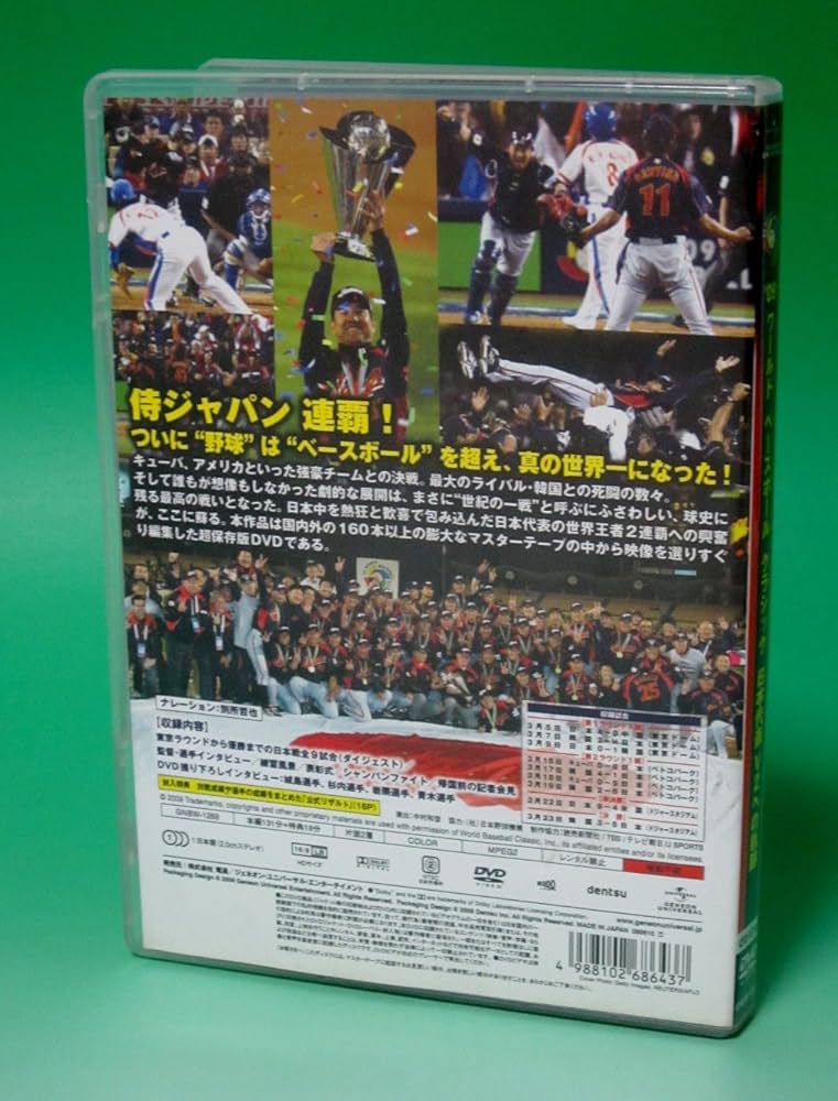 Amazon.co.jp: 2006 WORLD BASEBALL CLASSIC 日本代表 栄光への