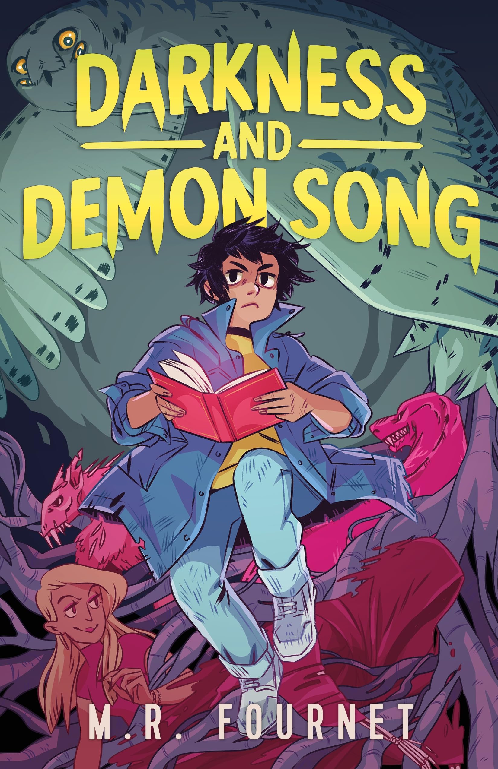 Darkness and Demon Song by M R Fournet (Hardback Book)