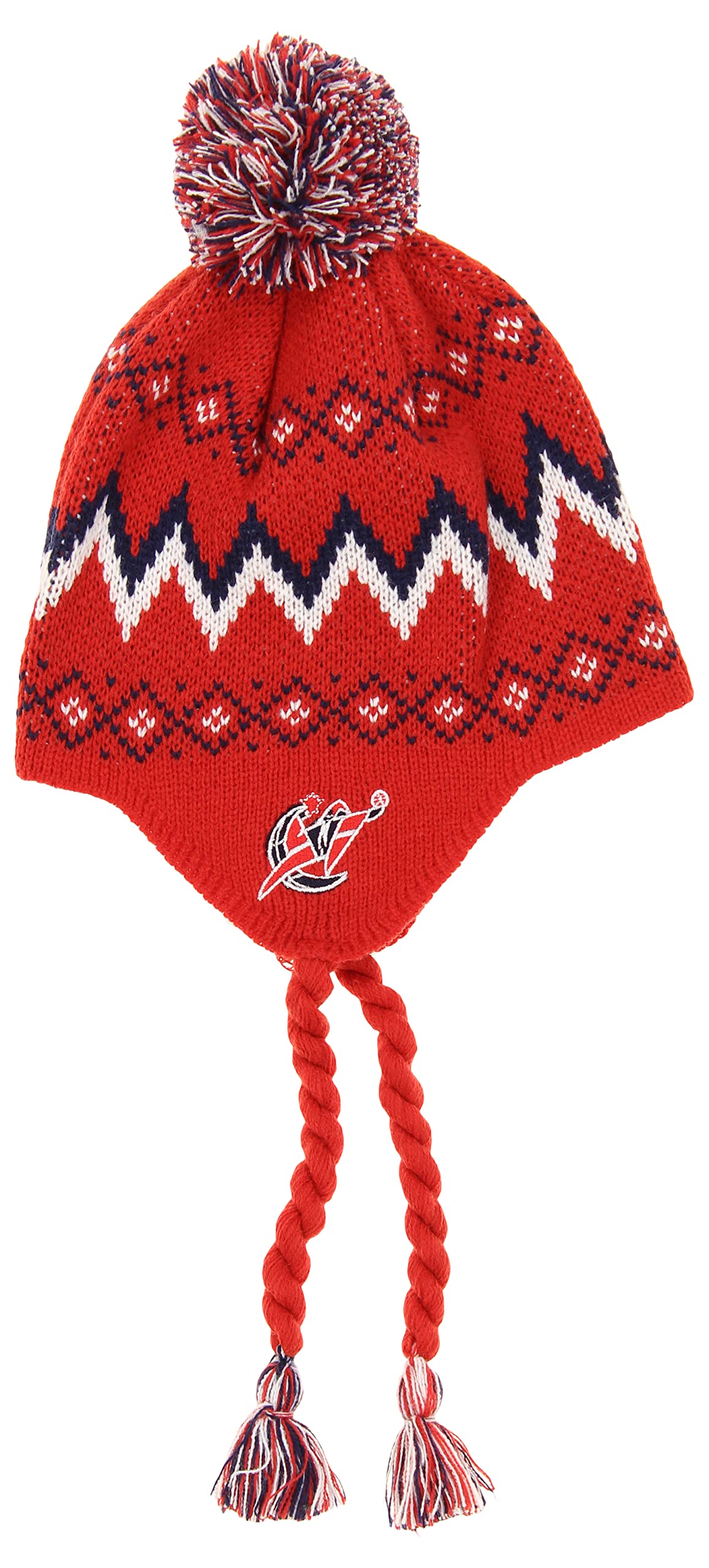 Outerstuff Washington Wizards NBA Toddler (2T-4T) Tassle Knit Hat with Pom, Red, One Size