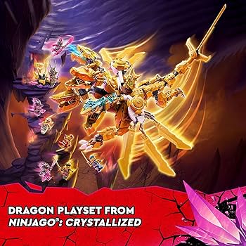 サン・オブ・ゴッド('14米) Amazon.com: LEGO NINJAGO Lloyd's Golden Ultra Dragon Toy for