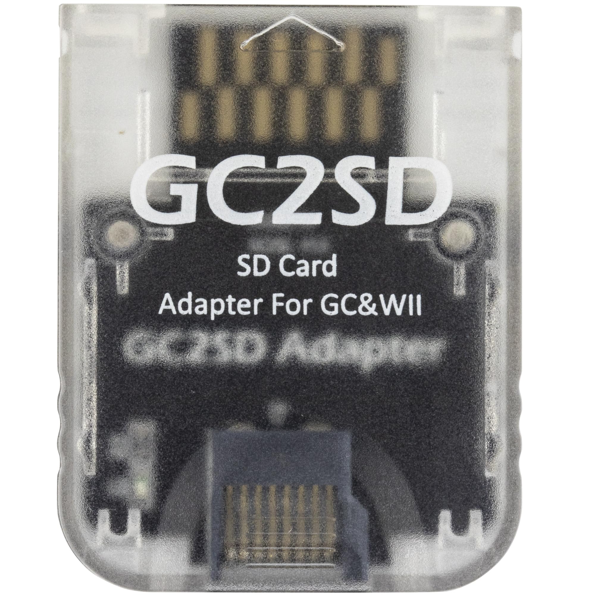 whiteeeen GC2SD Micro SD Card Adapter TF Card Reader for Gamecube Wii Console