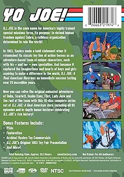 [G9060]DVD 未開封　G.I. Joe A Real American Amazon.com: G.I. JOE: A Real American Hero - Season 1.1 [DVD