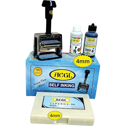 Heavy Duty Batch Printing Machine 4MM