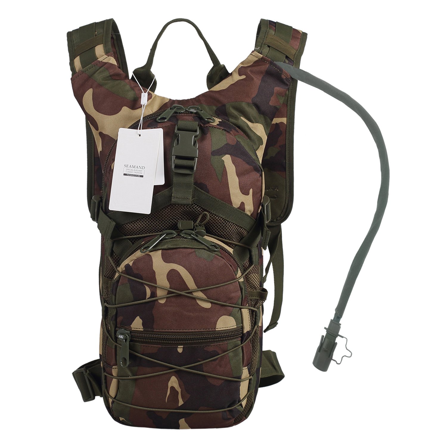Hydration Backpack with 3L Water Bladder for Hiking and Climbing