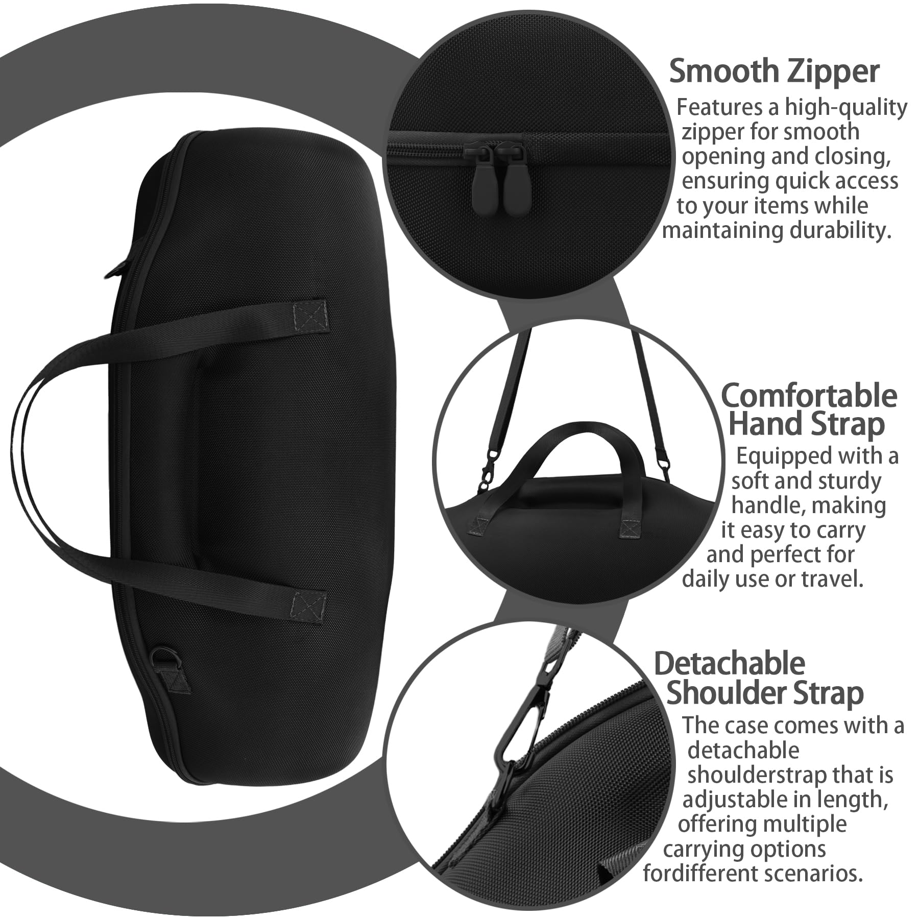 co2CREA cassa custodia borsa per JBL Boombox 4 altoparlante Bluetooth portatile, solo caso