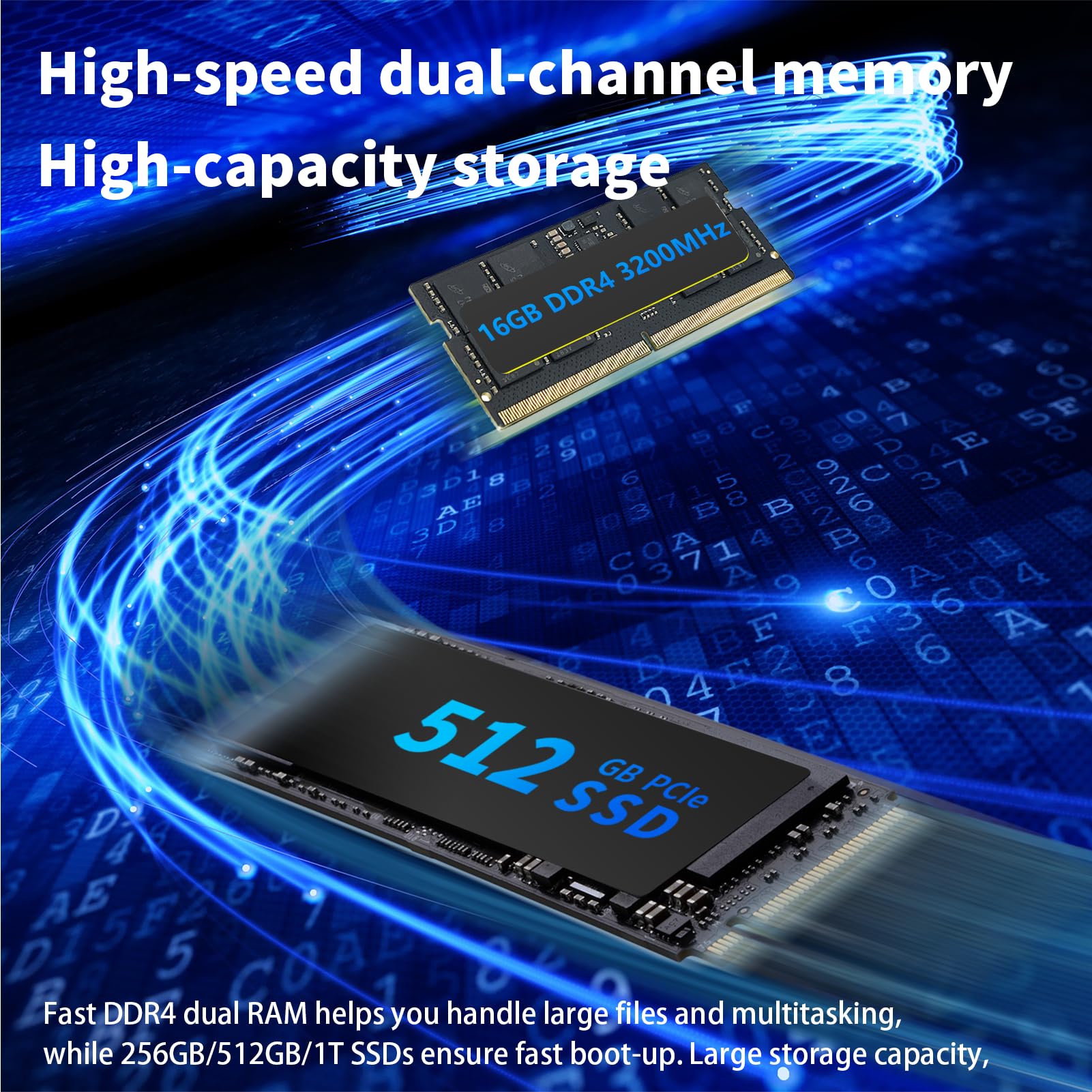 AskHand Mini PC AMD Ryzen7 5800H (8C/16T, fino a 4,4 GHz) 16GB DDR4-3200M RAM 512GB PCIe SSD Windows 11 Pro, Ufficio Micro Desktop PC Supporto 4K Triplo Display