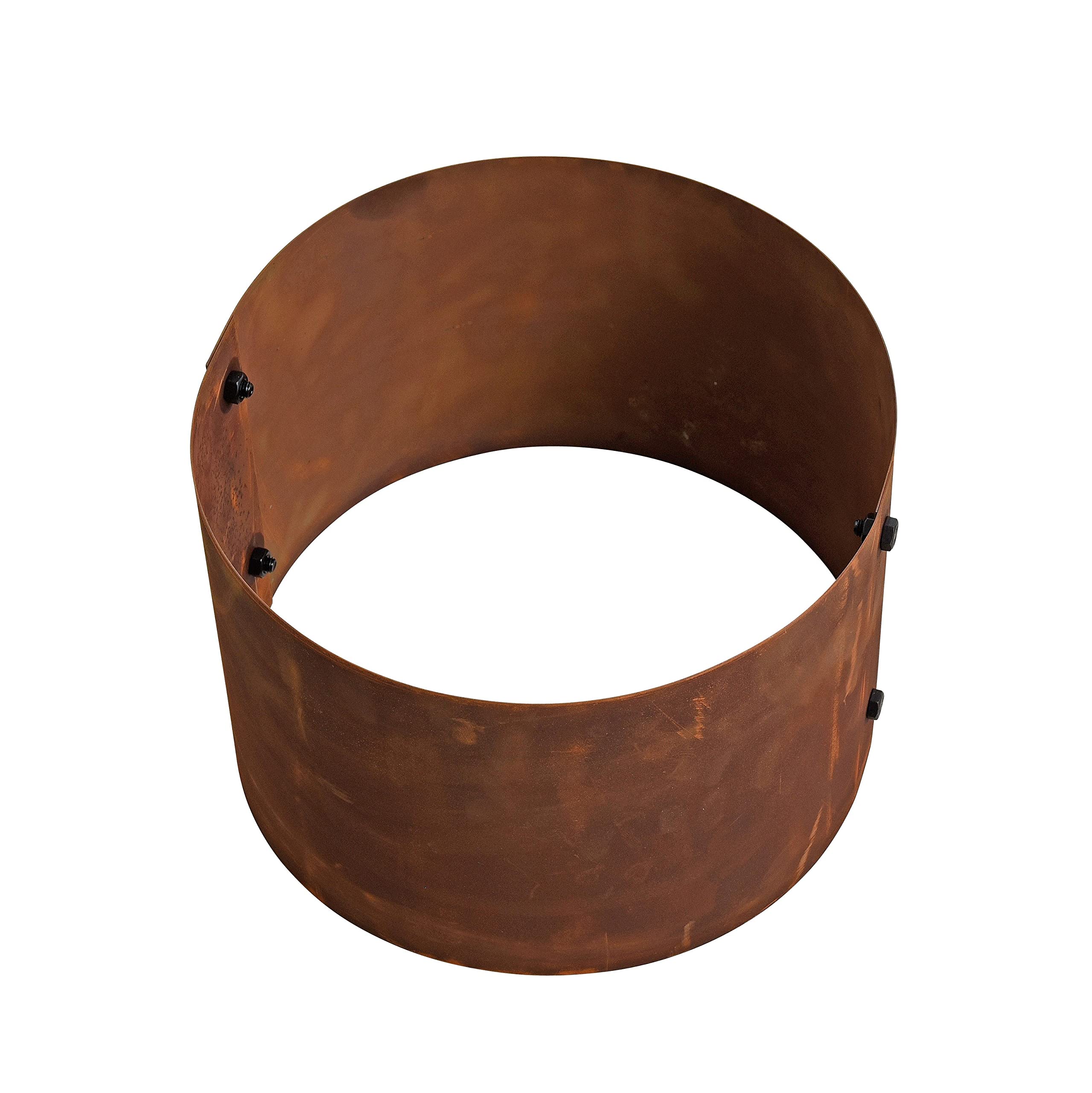 A ANLEOLIFE Lot De 2 Jardinières Surélevées Rondes En Métal Galvanisé Pour Planter Des Légumes, Des Fleurs, Des Herbes Aromatiques, Antirouille Et Facile à Installer, 0,9 X 61 Cm, Gris Quartz