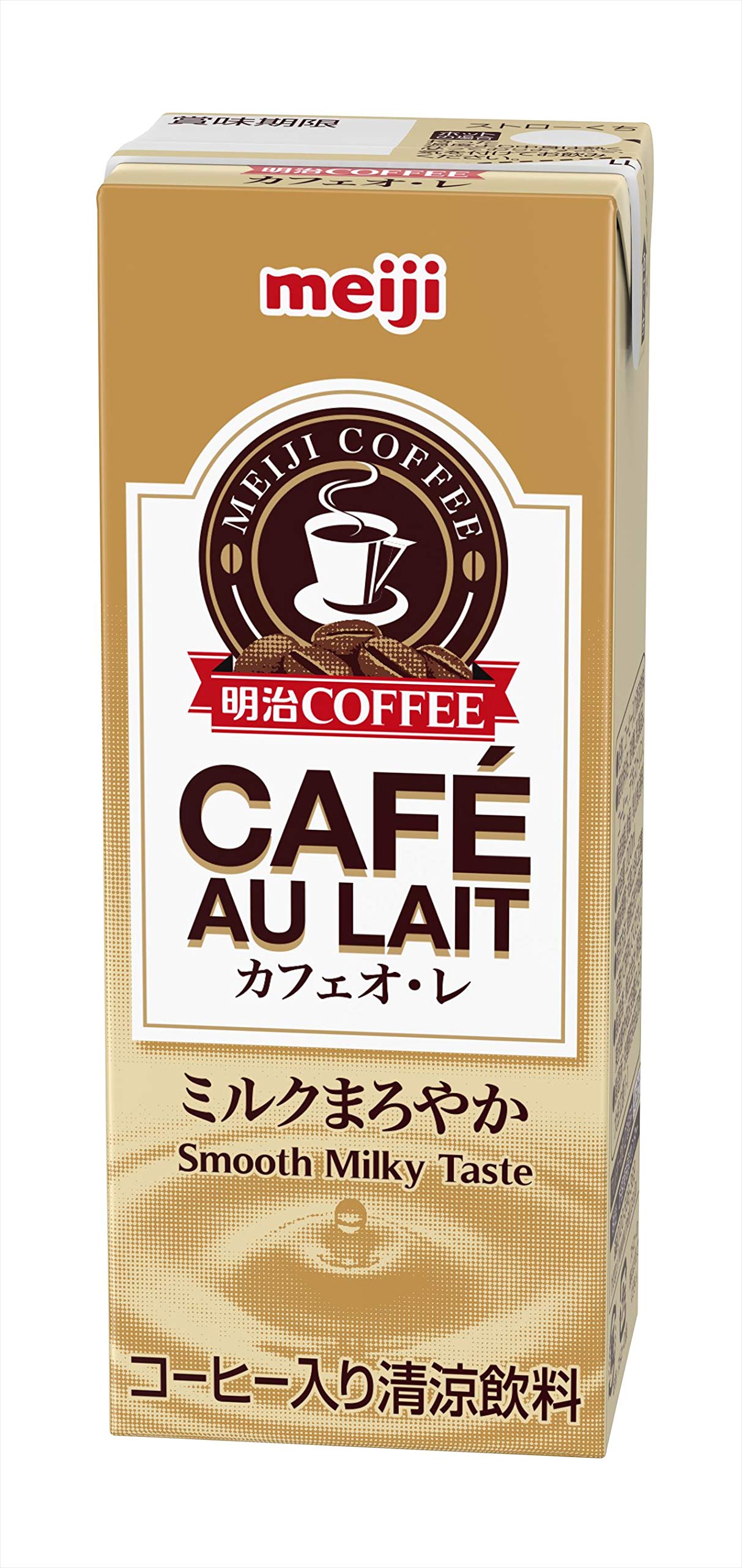 Café au Lait コーヒー飲料 Amazon.co.jp: Meiji Liquid Coffee Cafe au Lait, 6.8 fl oz (200 ml