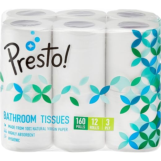 Presto Soft 12 Rolls - 1920 Sheets