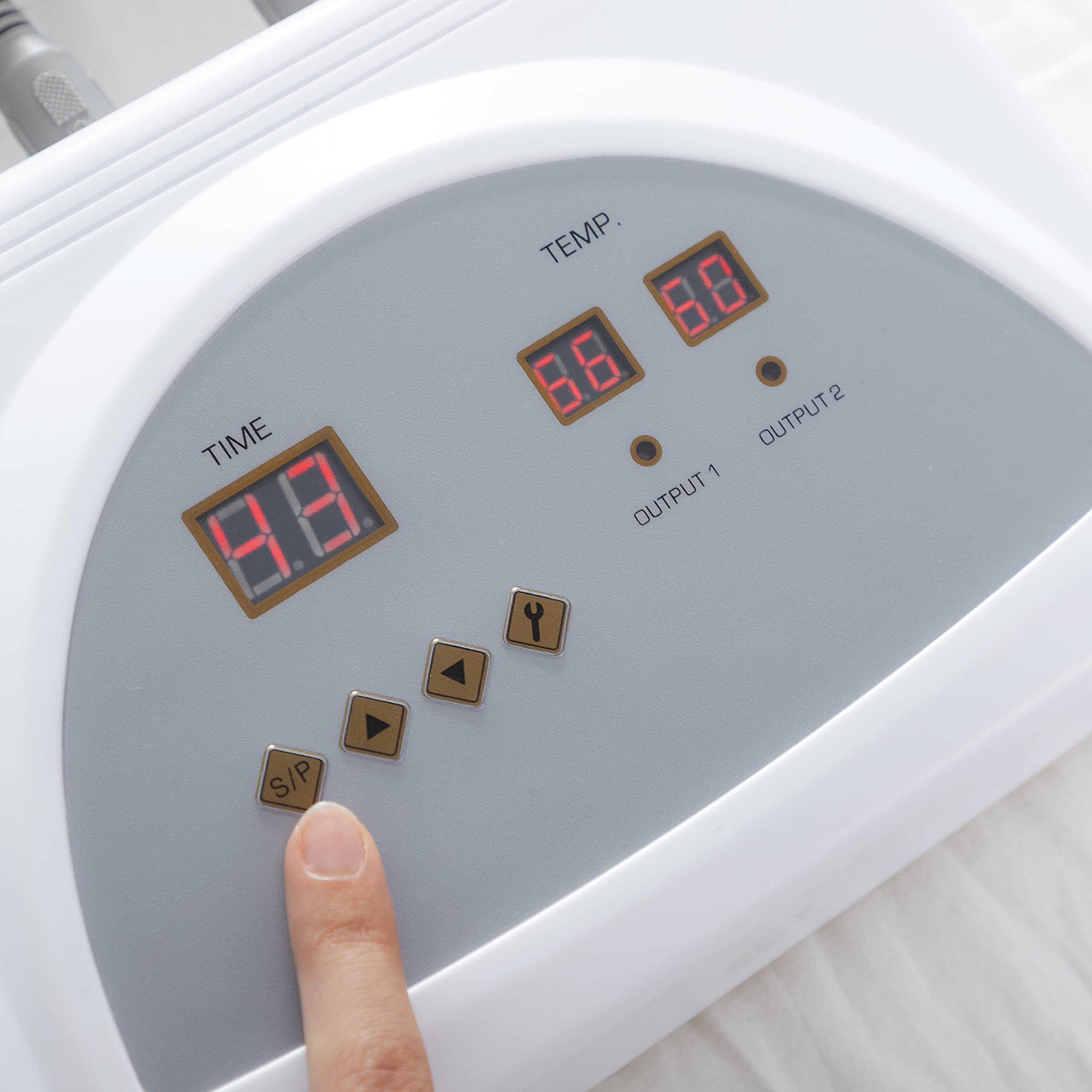 InnovaGoods® Manta Electrica, Manta Electrica Sauna de Calor Infrarrojo, Manta termica Apta para Todo el Cuerpo, Manta Sauna de Calor infrarrojo Potencia la eliminación de Grasas y toxinas.