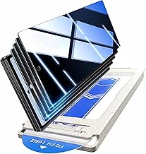 WSKEN 4 Pack Front Privacy Screen Protector for Samsung Galaxy Z Fold 7 - [24° Anti Spy] [Auto Dust Remove] [Zero Bubble] Top 9H+ Tempered Glass 12X Shatterproof Case Friendly,Easy Installation