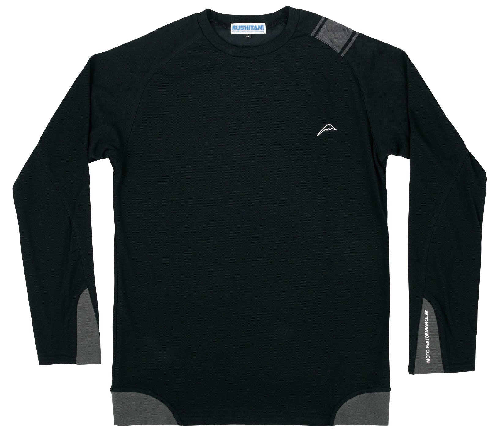 Amazon | KUSHITANI(クシタニ) メッシュロングTシャツ ブラック L K 
