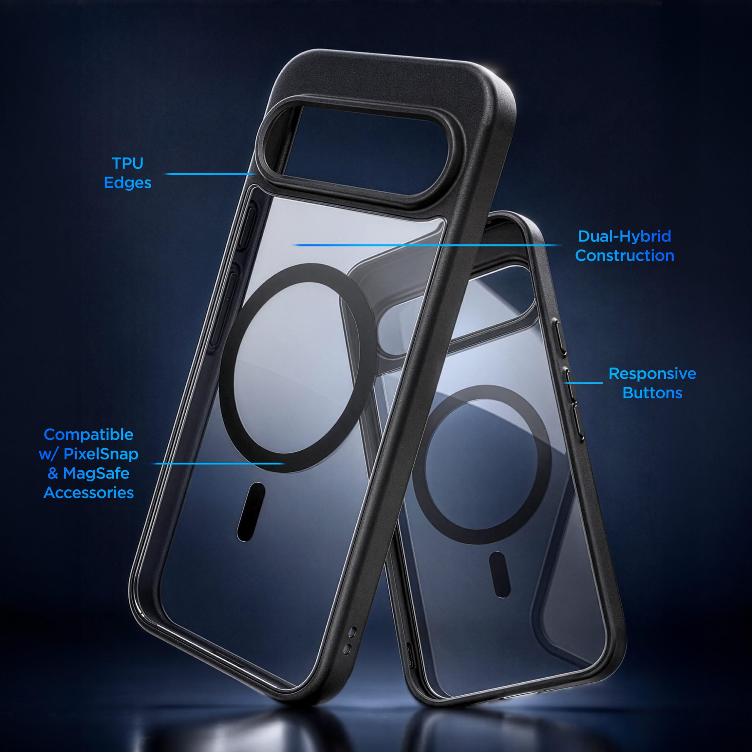 Encased SlimShield - Custodia per Google Pixel Pro XL, con clip per cintura, 17,3 cm