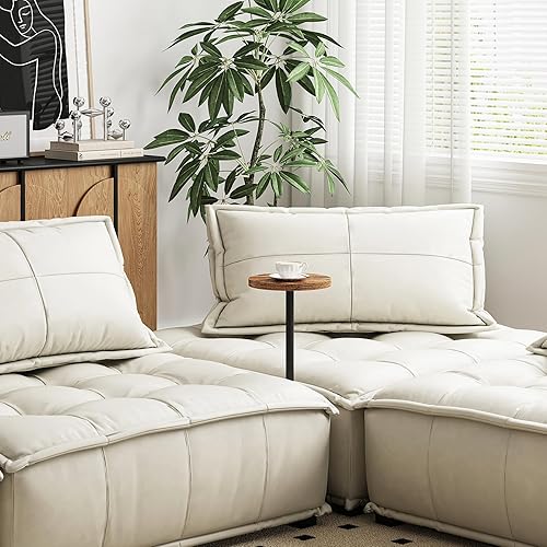 Miniatura 7 de TUTOTAK Mesa auxiliar redonda alta, mesa auxiliar pequeña, junto a la mesa, mesa de bebida, mesa auxiliar de pedestal, sala de estar, marrón