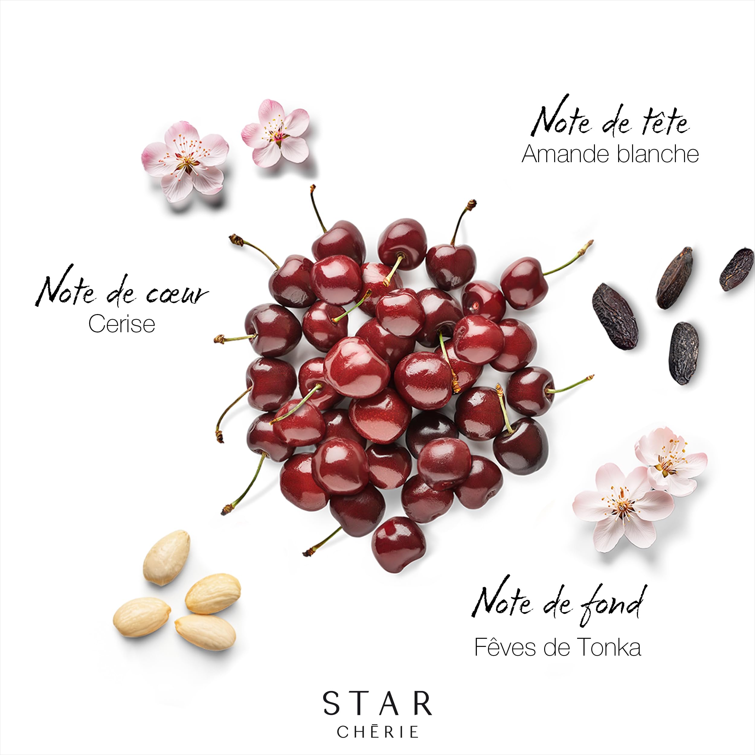 Mauboussin - Star Chérie 90ml + 20ml (Travel Spray) - Eau de Parfum Femme - Senteur Florale, Orientale, Fruitée & Gourmande