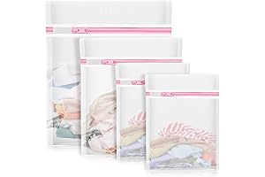 Miaethfh Lingerie Laundry Bags (4-Pack), Dependable Protection for Delicate Washables