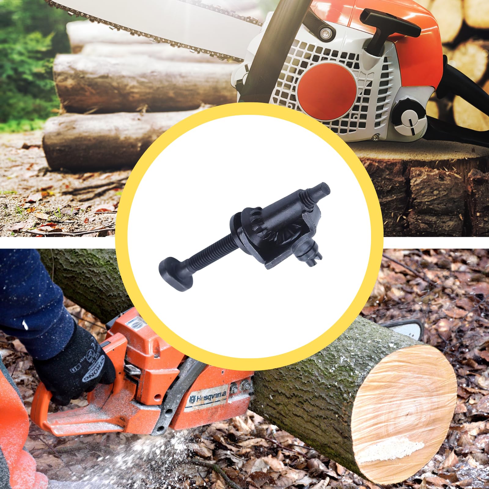 Haoyun-Le Genou Découper Pour HUSQVARNA 340 345 346XP 350 351 353 357