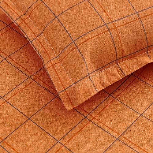 Vista 29 de Mengersi Juego de sábanas de vaca – Sábanas – Extra suaves – Bolsillos profundos – 1 sábana bajera, 1 sábana encimera, 1 funda de almohada – 3