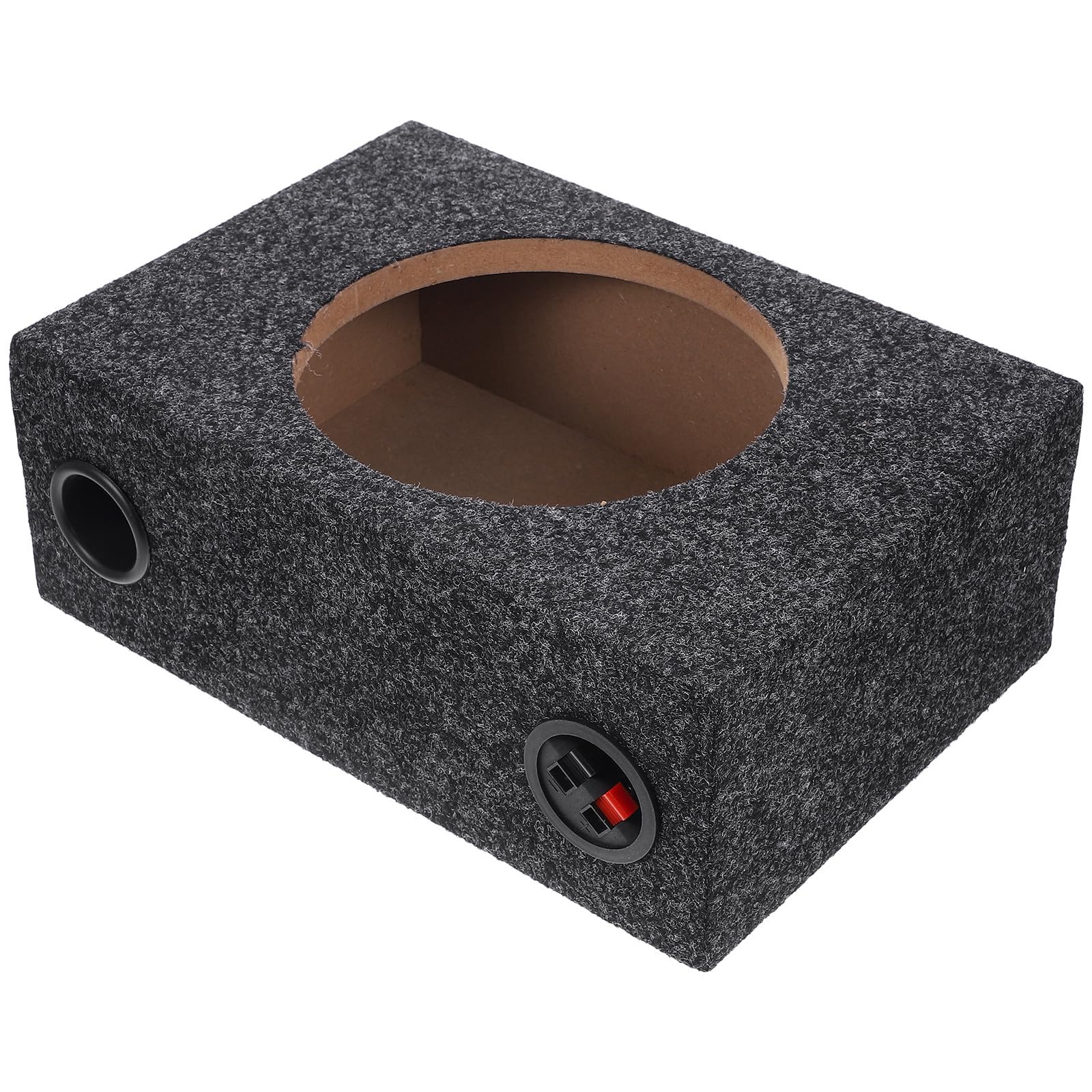 8-Zoll Subwoofer Car Gehäuse und Plüsch Leichte Lautsprecherbox für Auto Installieren für Selbstgemacht Auto Einbau Subwoofer