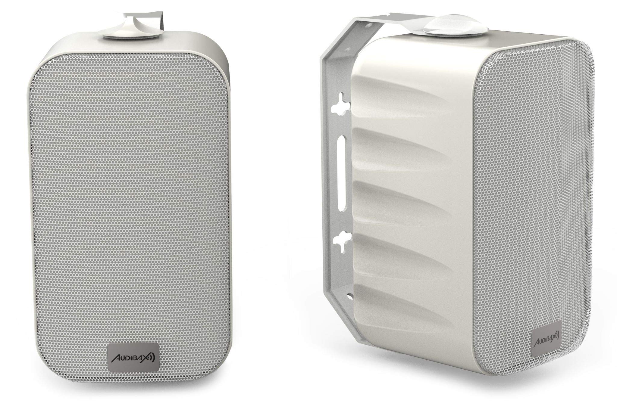 Audibax PR-42T White Altavoces 100V Instalación 2 Vías 75W con Soporte
