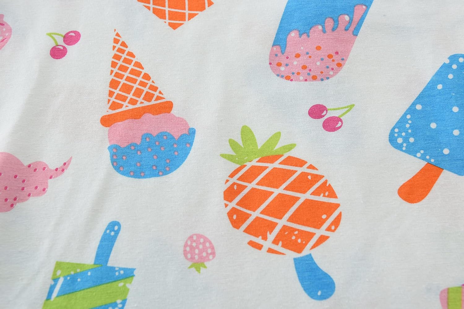 Little Hand Toddler Baby Girls Pajamas Kids Short Sets Cotton Pjs Sleepwear Summer Clothes 2-7 Years - Image 5