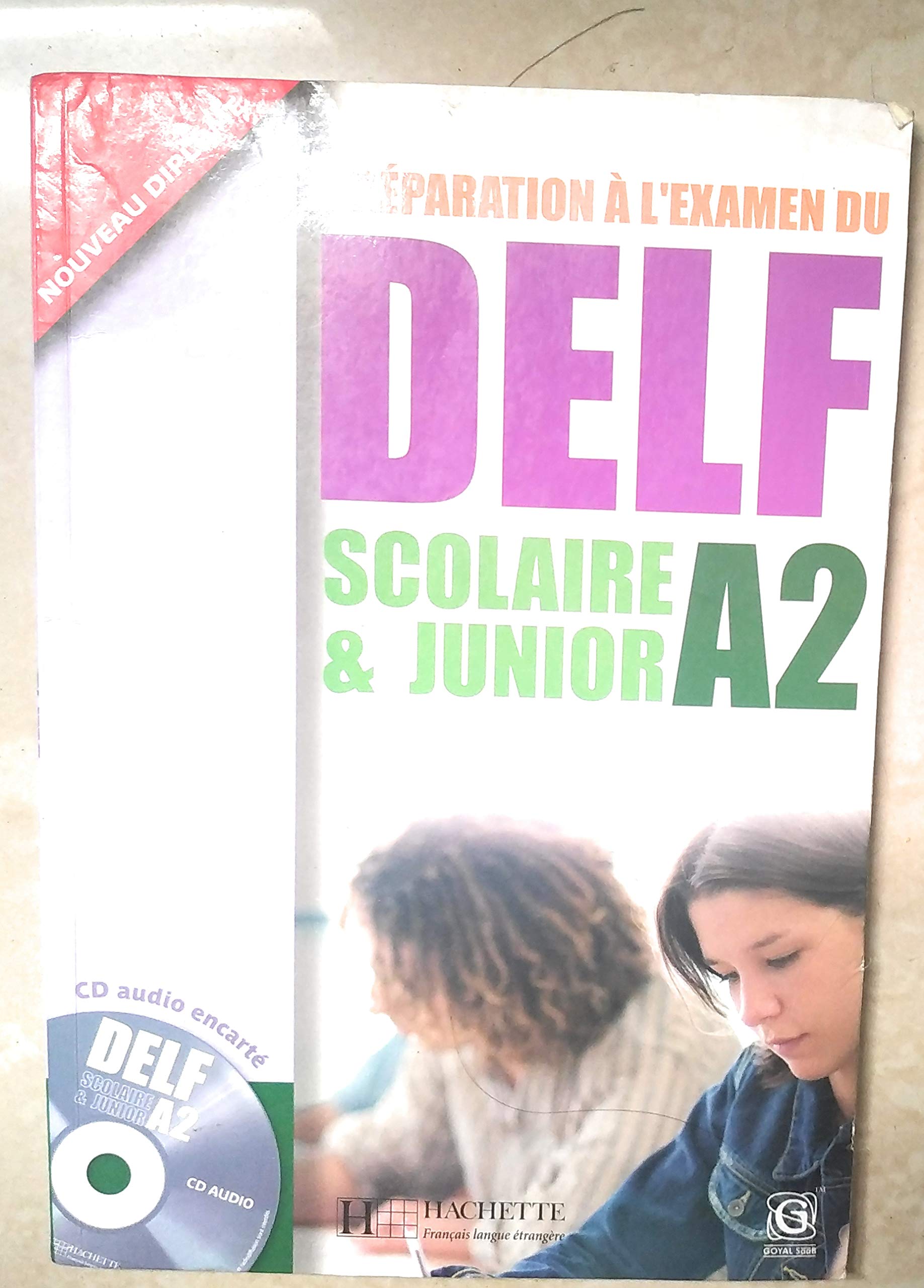 DELF Junior A2 Book with CD - Hachette [Paperback] Marie Christine Jamet and Odile Chantelauve