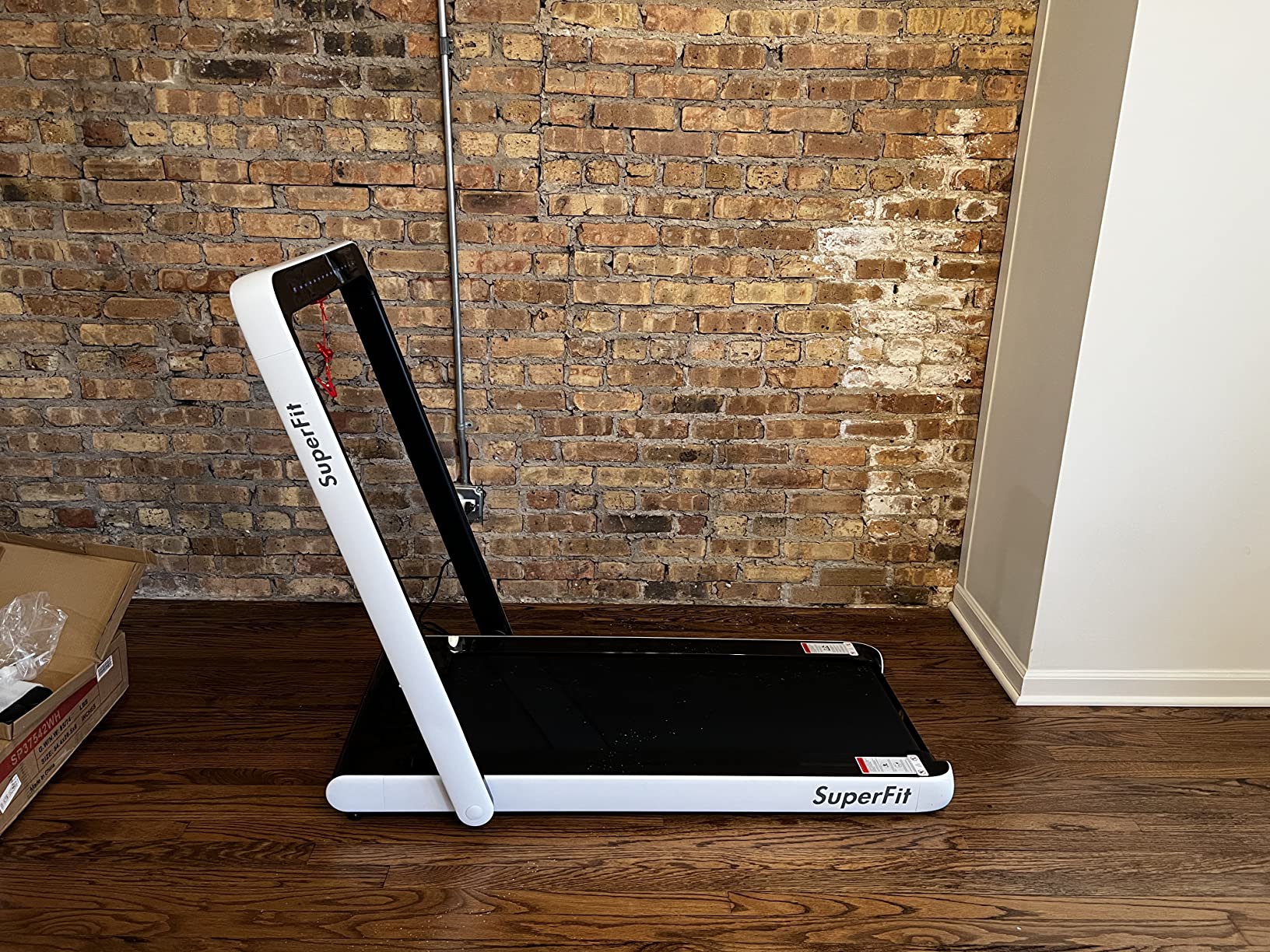 30/mo Finance GYMAX Under Desk Treadmill, Foldable Walking Pad