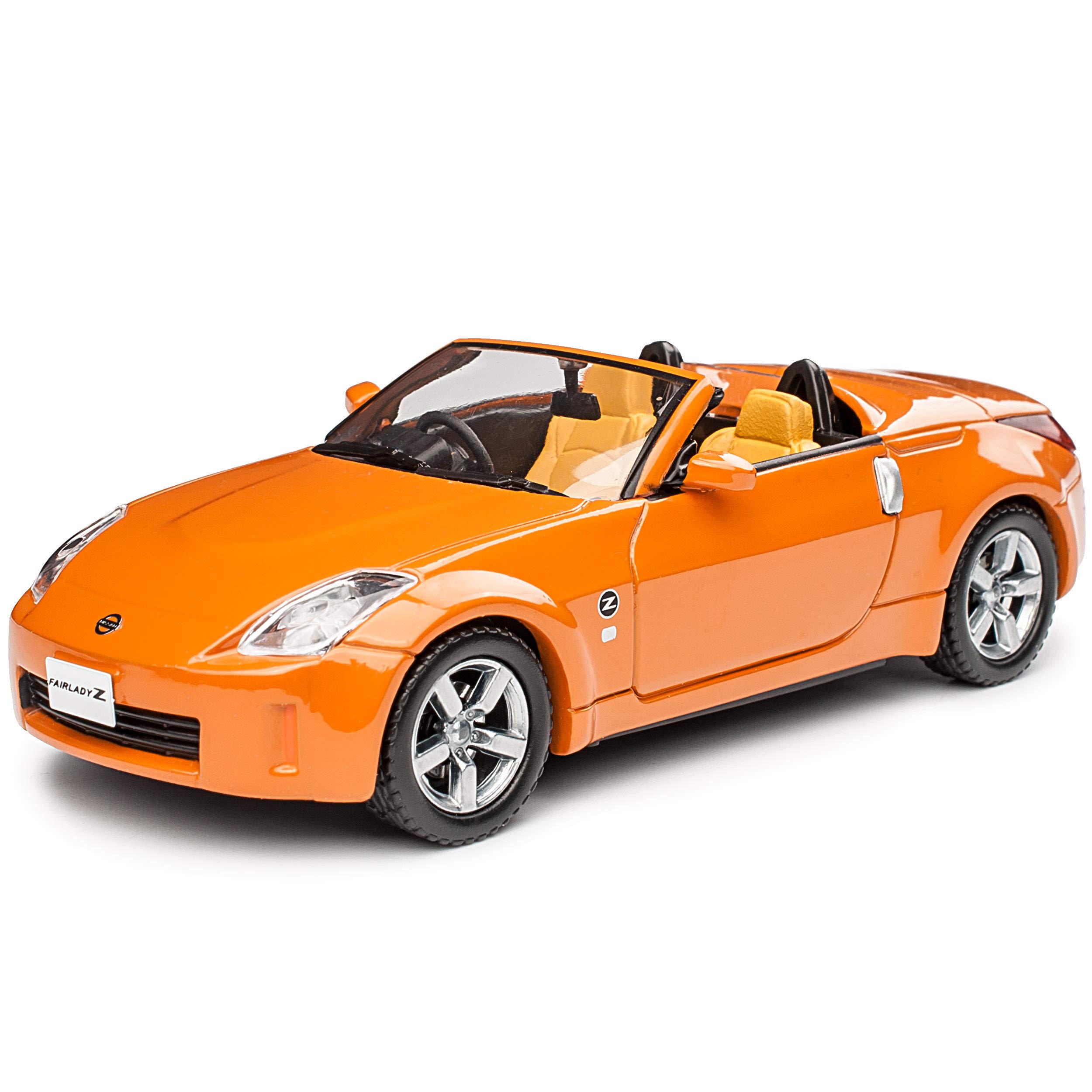 Nisan 350Z Cabrio Fairlady Z Orange 2002-2009 1/43 J-Collection Modell Auto