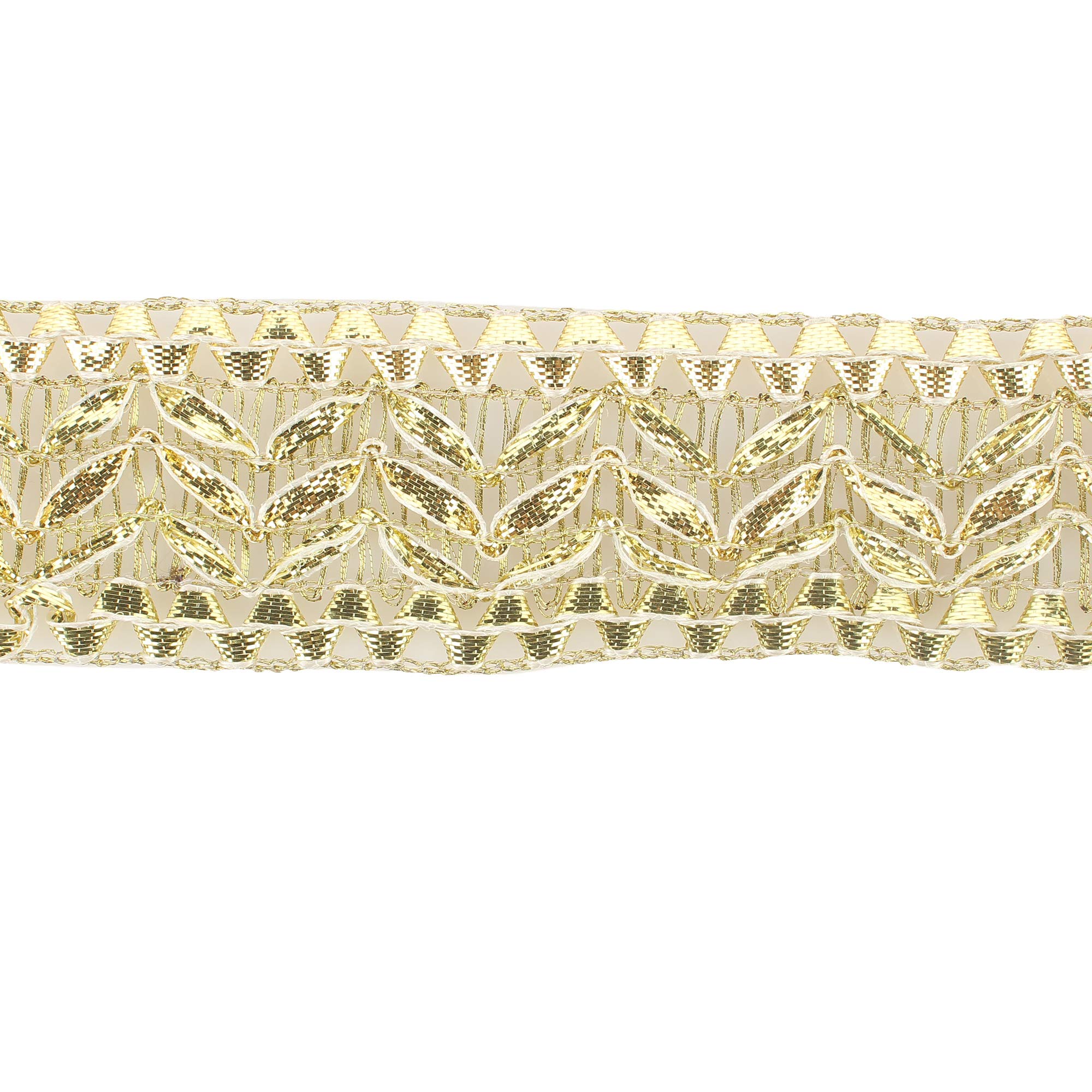 CHANCY ANSHI Gotta Jally Lace Border, Designer for Craft, Decor, Dresses, Sarees, Skirts, Bags, Dupatta Laging, Bridal Lahanga,& Blouse (Length 7.5 Mtrs. Approx)