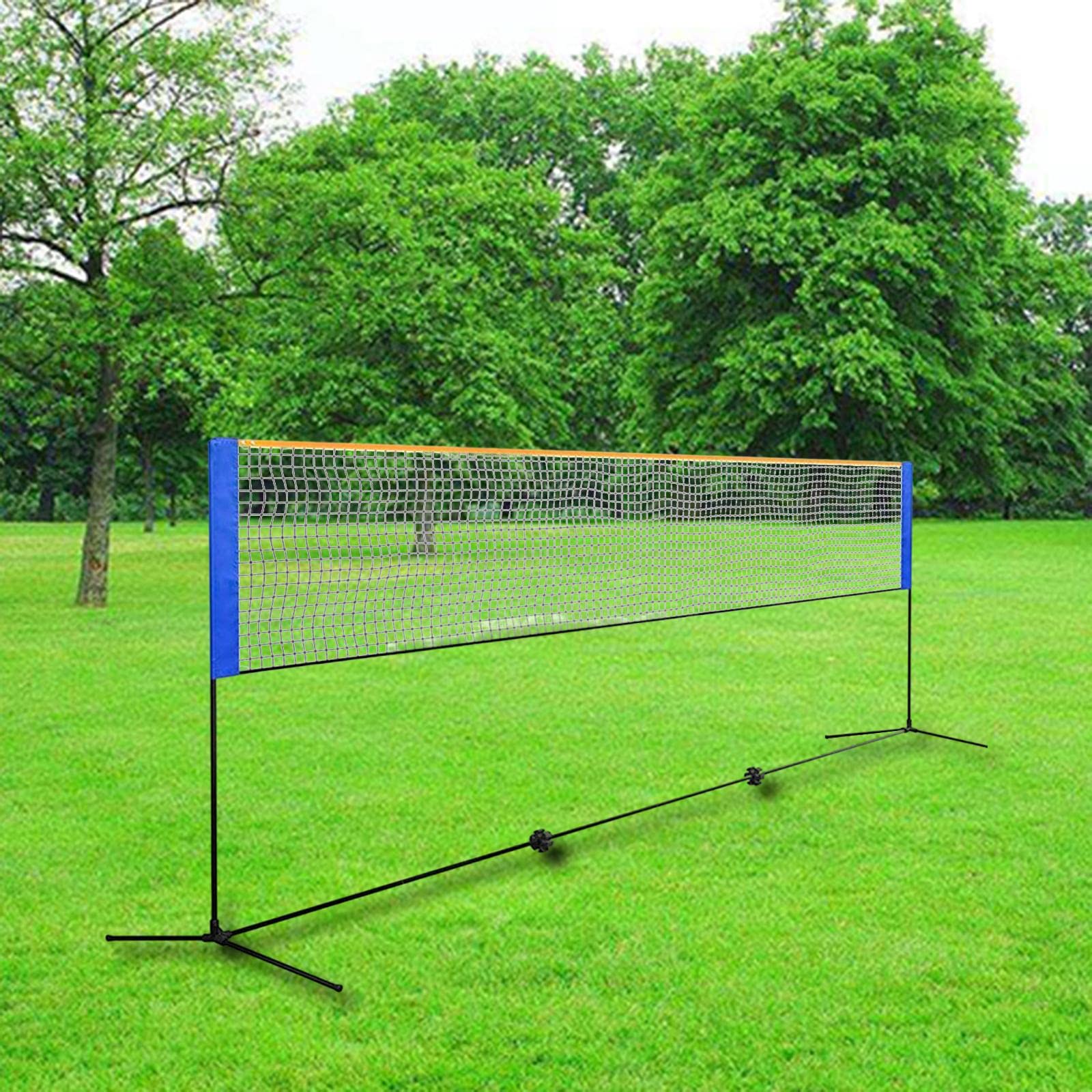 Set da 16 reti da Badminton Larghe con Custodia per Competizione