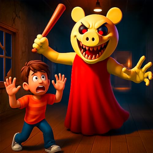 Granny Piggy Zombie Haunted Attack Games 3D: Find Way to Exit Piggy House 2025