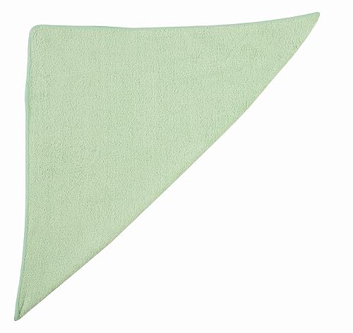 Rubbermaid Commercial 1820577, paño económico de microfibra, 12 x 12 pulgadas, color rojo (paquete de 24), Verde, 24