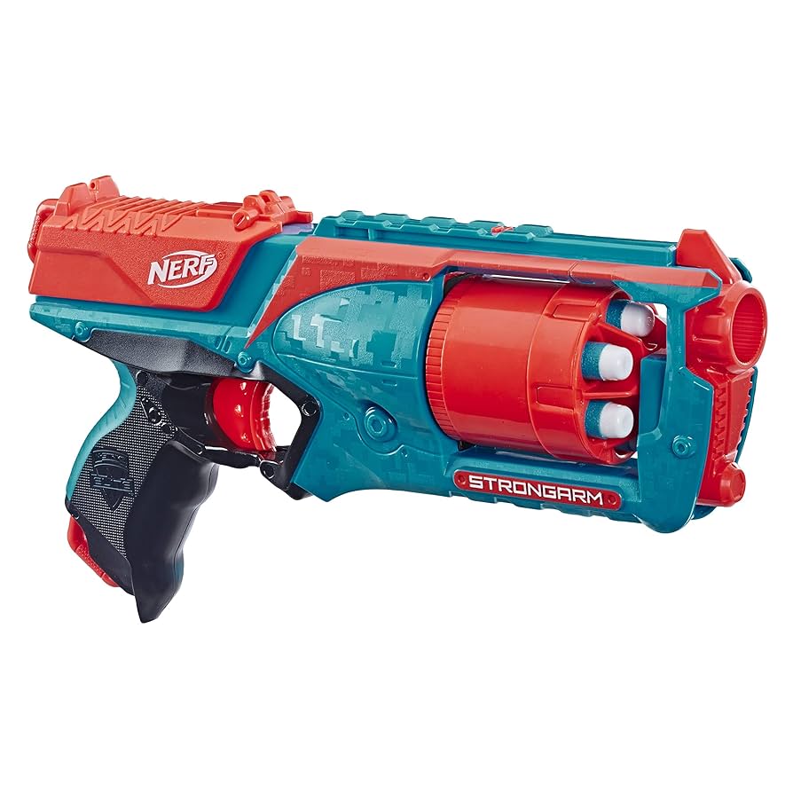 NERF Strongarm N-Strike Elite Toy Blaster with Rotating