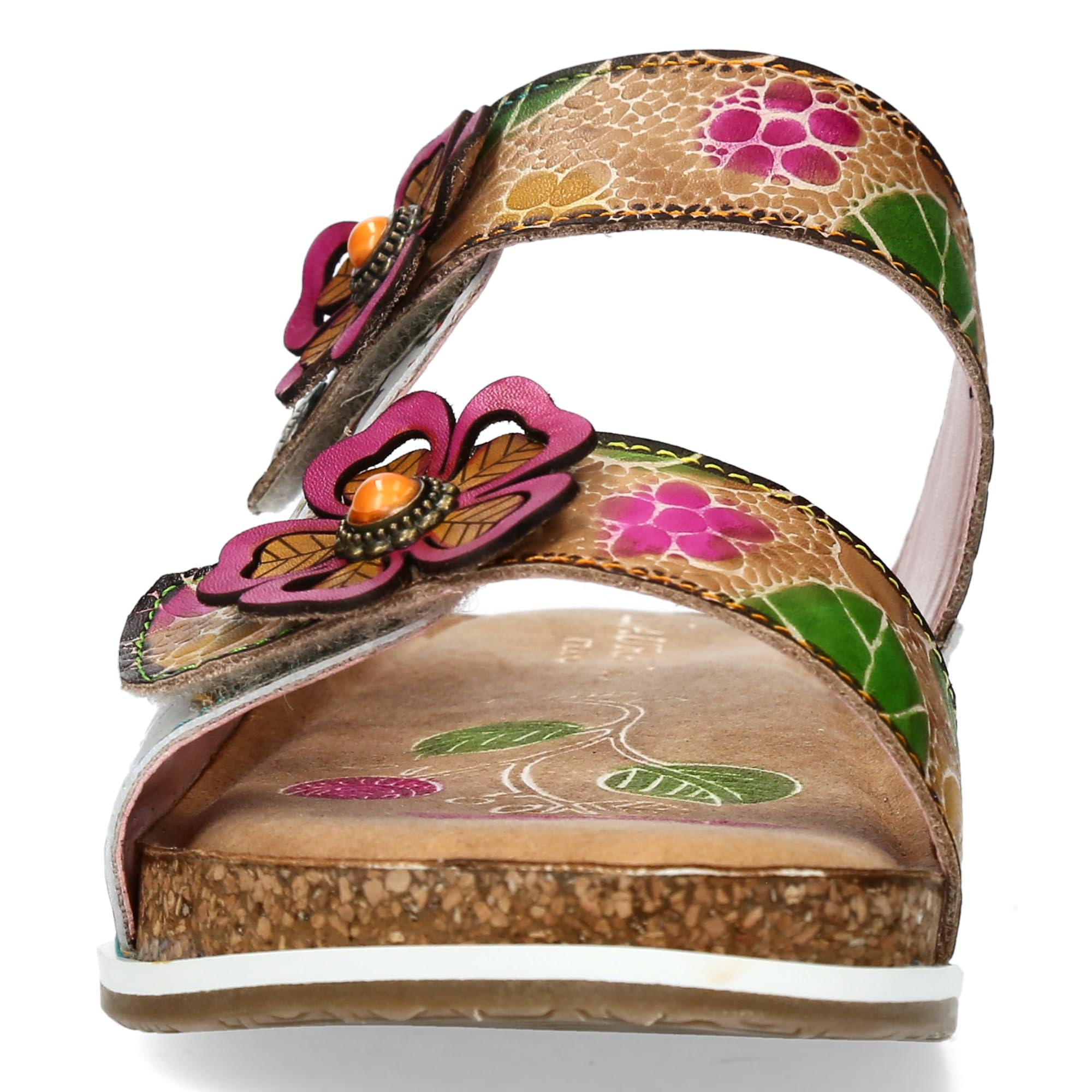 LAURA VITA Mules en Cuir pour Femmes Brcyano 32