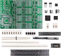 Vista 9 de Kit de práctica de soldadura D DZRCOXI, tablero de entrenamiento de habilidades de soldadura DIY SMD SMT (120 elementos de soldadura)