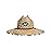 FOCO Mens Nfl Team Logo Floral Lifeguard Beach Sun Straw Hat, Team Logo