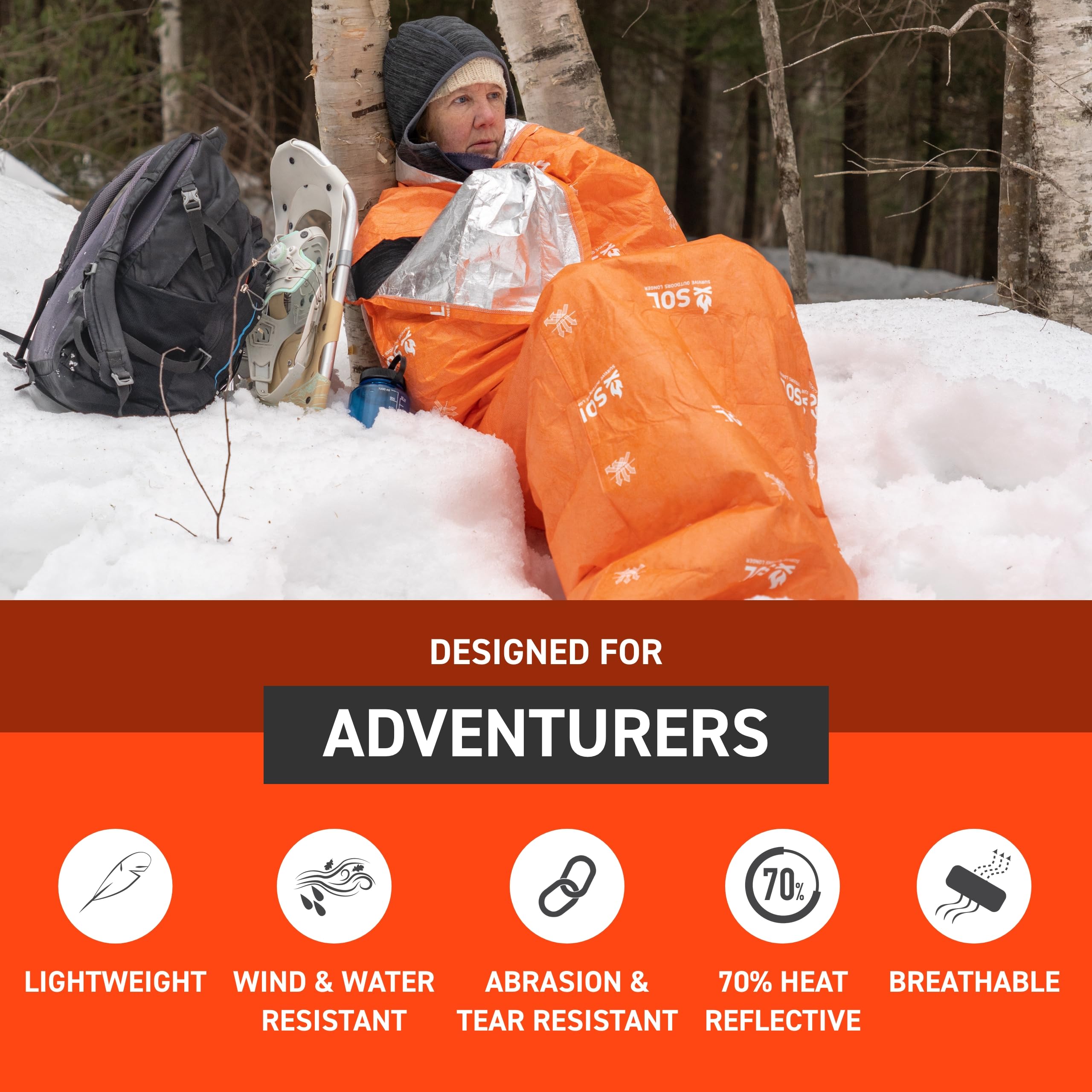 Sol SOLBIVOUAC2 Bivouac Orange